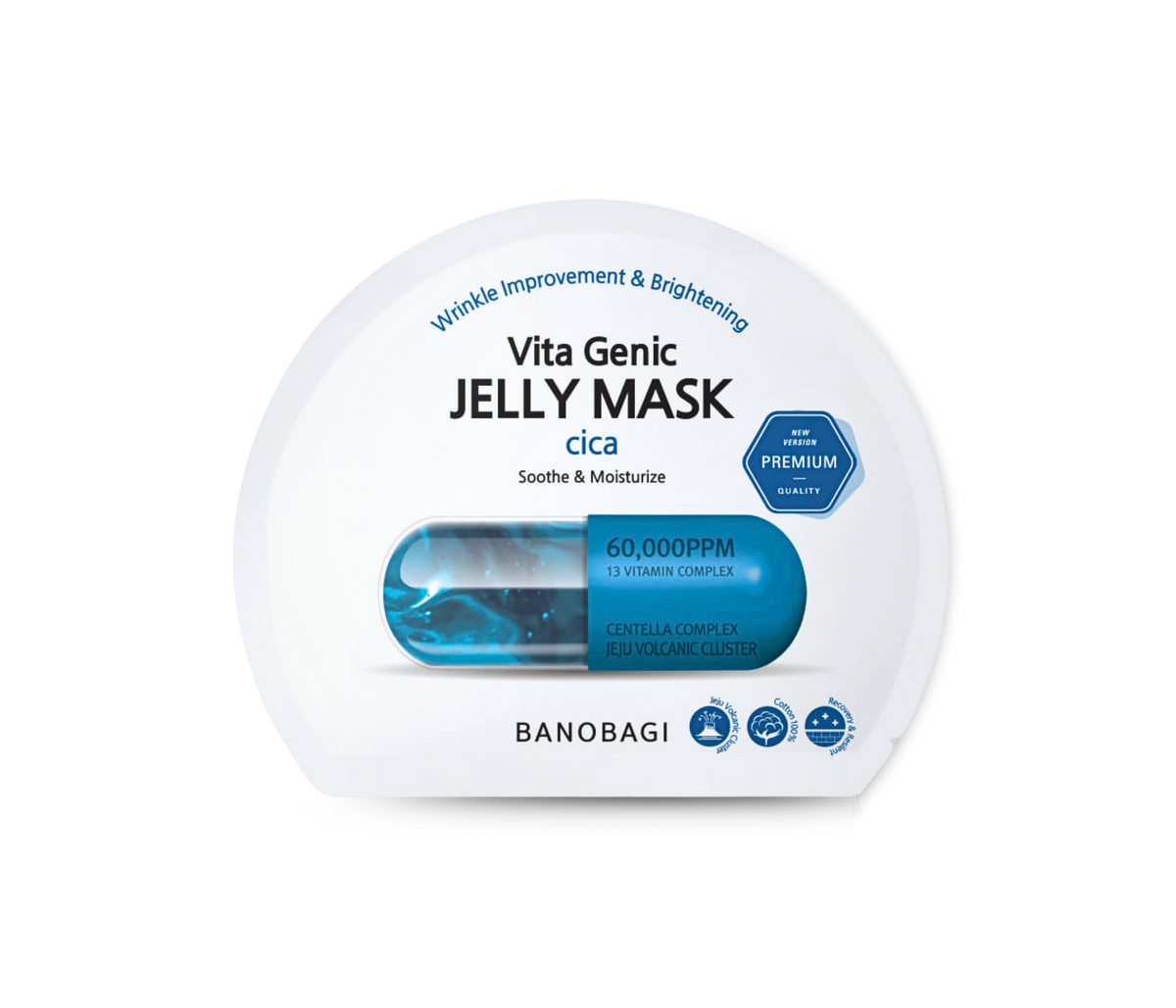 BANOBAGI VITA GENIC JELLY MASK - CICA
