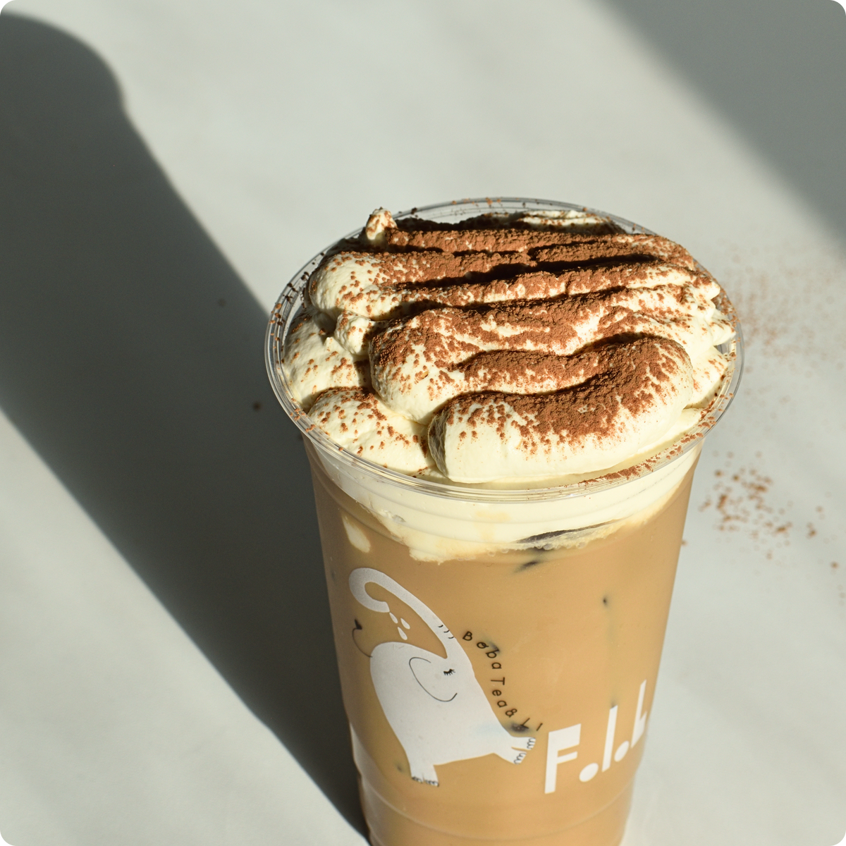 SHAKEN VANILLA LATTE ft. MAPLE SEA SALT WHIP