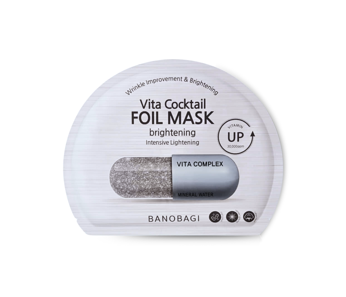 BANOBAGI VITA COCKTAIL FOIL MASK - BRIGHTENING