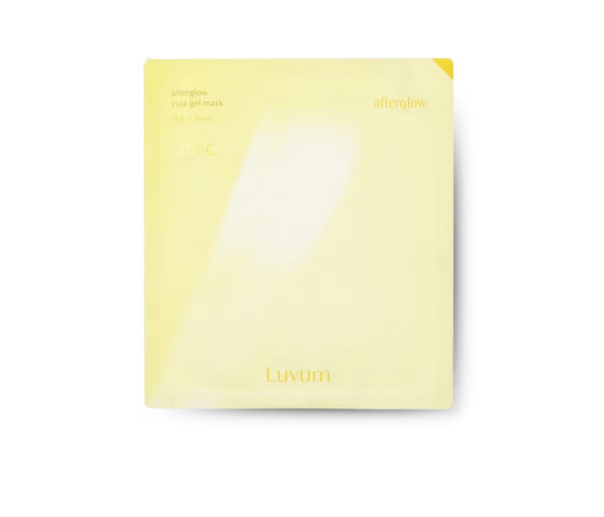 LUVUM - AFTERGLOW YUJA GEL MASK