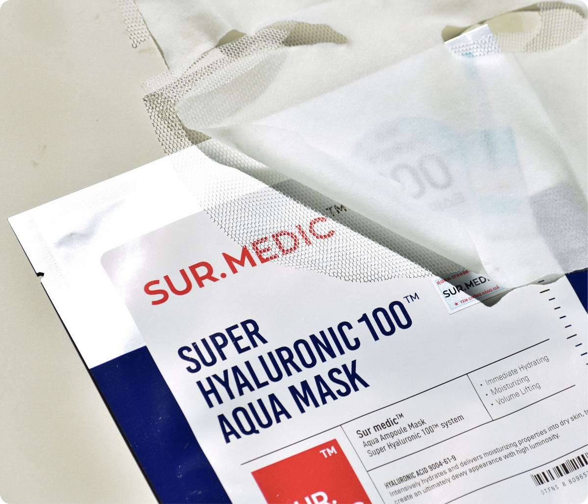 SUR.MEDIC - SUPER HYALURONIC 100TM AQUA MASK