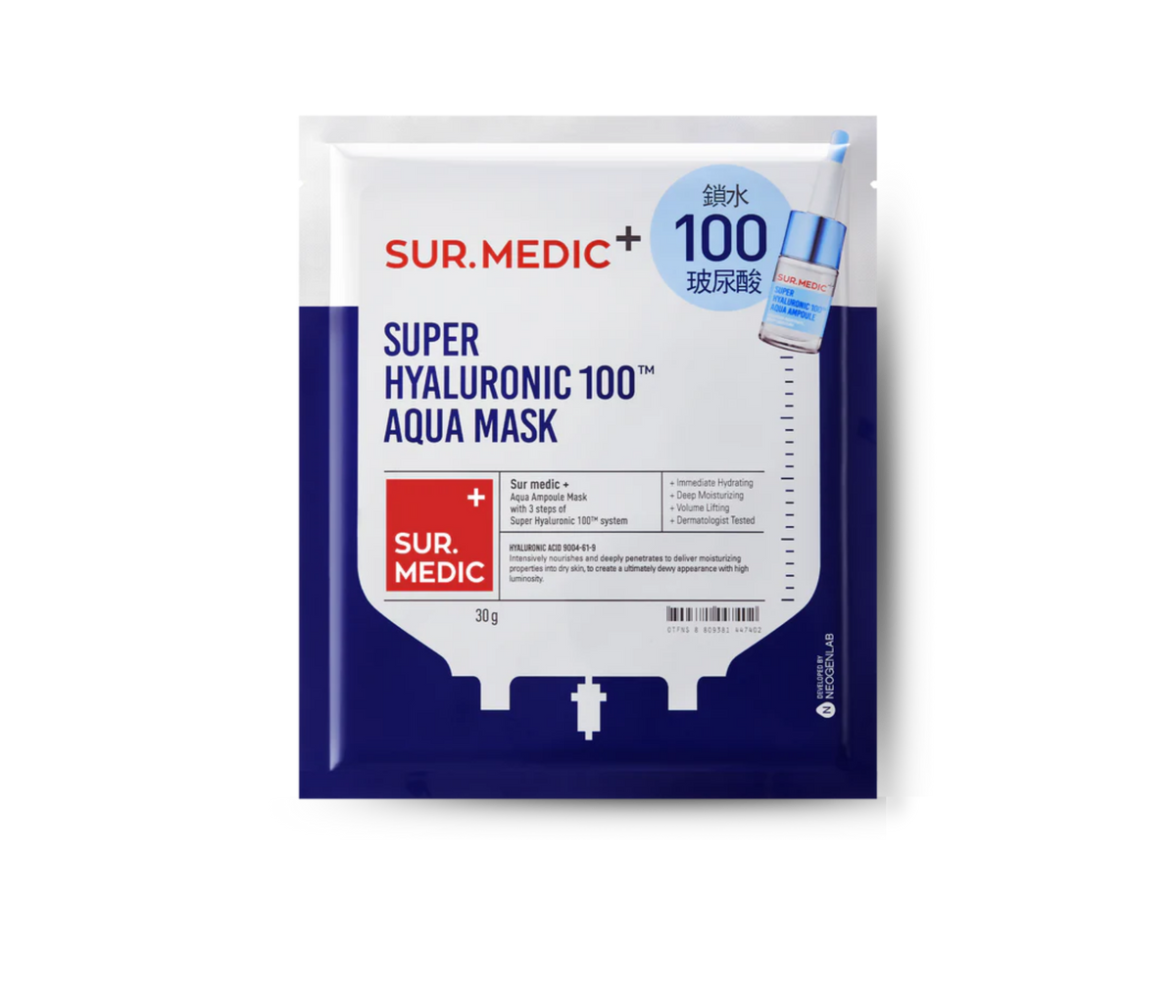 SUR.MEDIC - SUPER HYALURONIC 100TM AQUA MASK